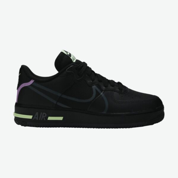 Nike Air Force 1 React "Black" - Зображення 2
