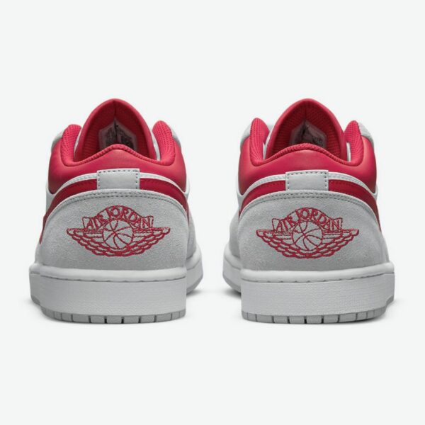 Air Jordan 1 Low SE 'Light Smoke Grey Gym Red' - Зображення 5