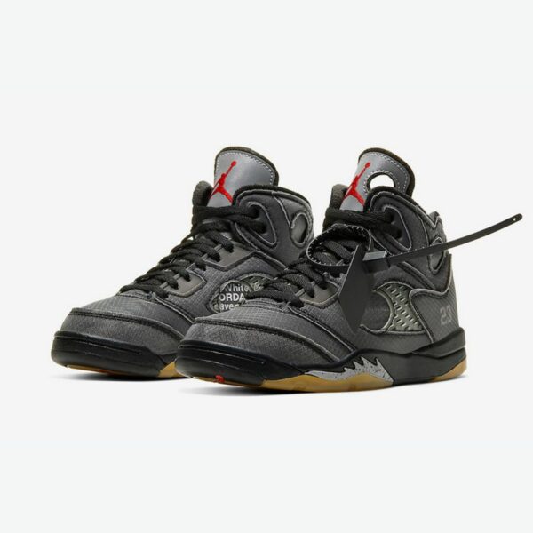 Off-White x Air Jordan 5 Retro SP 'Muslin' - Зображення 3