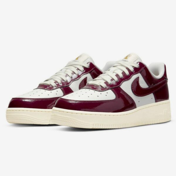 Nike Air Force 1 Low Dark Beetroot Patent - Зображення 4