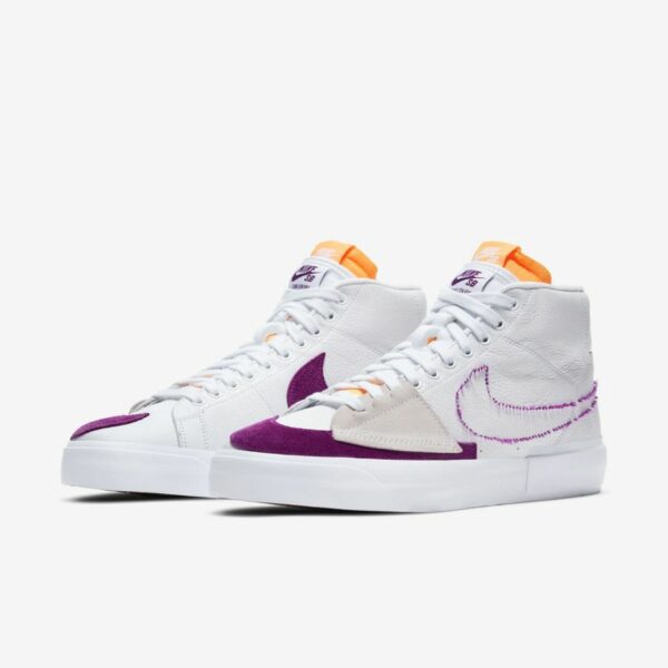 Nike SB Blazer Mid Edge "Lakers" - Зображення 3