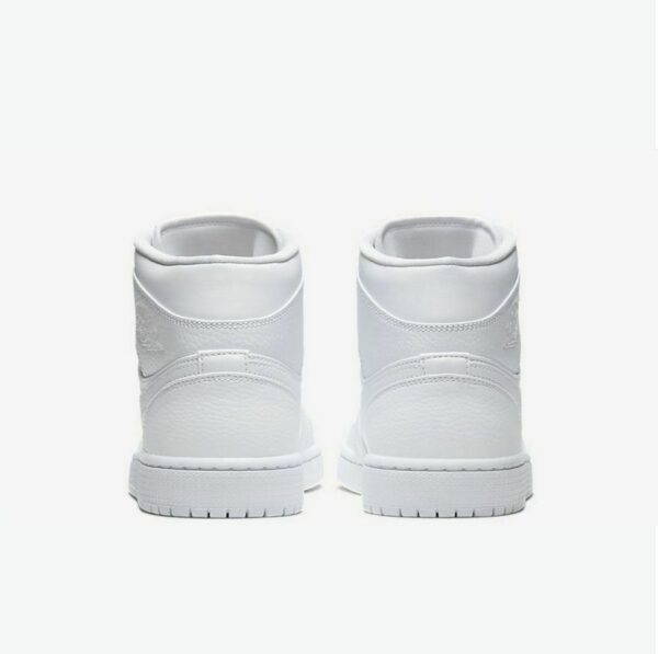 Air Jordan 1 Mid 'Triple White' - Зображення 6