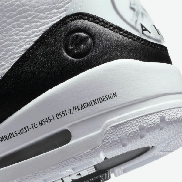 Fragment Design x Air Jordan 3 Retro SP 'White' - Зображення 8