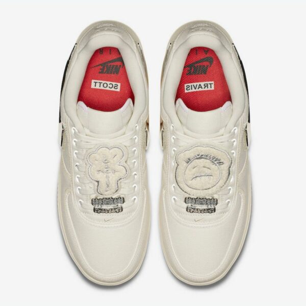 Travis Scott x Nike Air Force 1 Low 'Sail' - Зображення 4