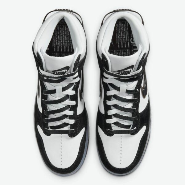 Slam Jam x Nike Dunk High 'Black' - Зображення 4