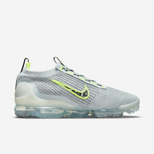 Nike Vapormax Flyknit 2021 "Wolf Grey Volt" - Зображення 3