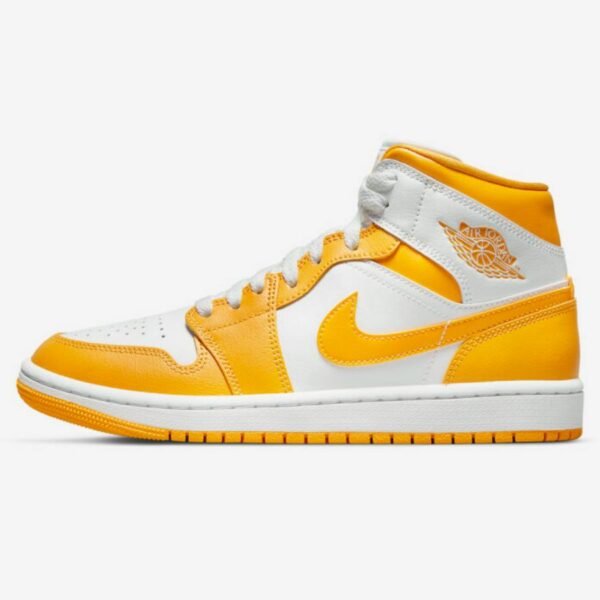 Air Jordan 1 Mid White/Yellow
