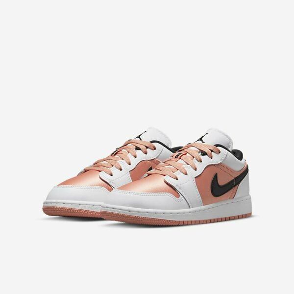 Air Jordan 1 Low White Light Madder Root (GS) - Зображення 2
