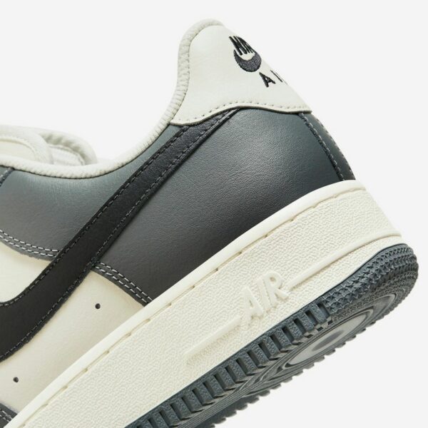 Nike Air Force 1 Low "Sail Grey Black" - Зображення 8
