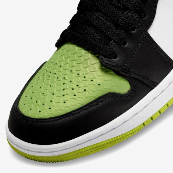 Air Jordan 1 Low Snakeskin Vivid Green (W) - Зображення 7