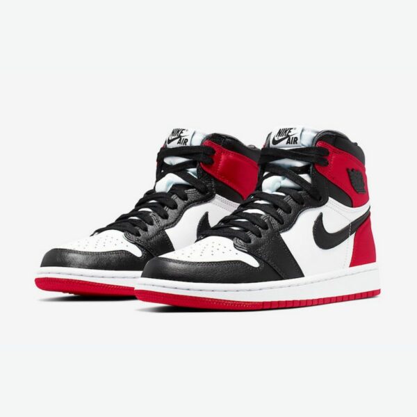 Air Jordan 1 Retro High 'Satin Black Toe' (W) - Зображення 3