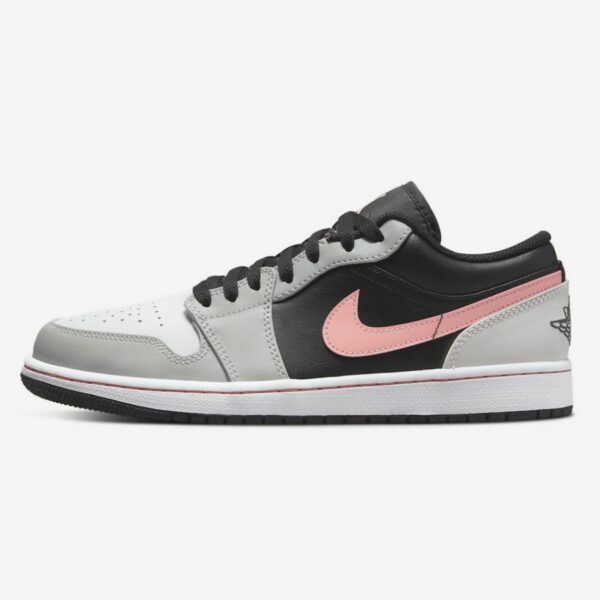 Air Jordan 1 Low White/Grey/Pink/Black