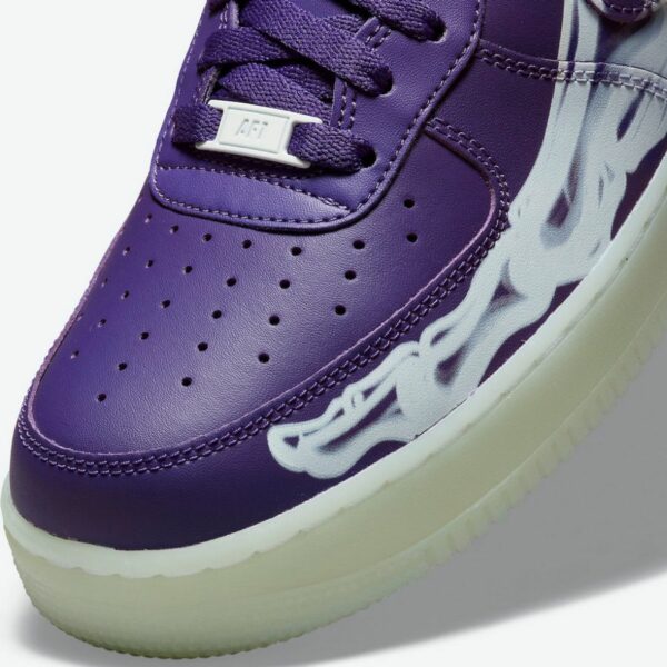 Nike Air Force 1 'Purple Skeleton' - Зображення 8