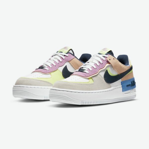 Nike Air Force 1 Shadow "Photon Dust Crimson Tint" (W) - Зображення 2