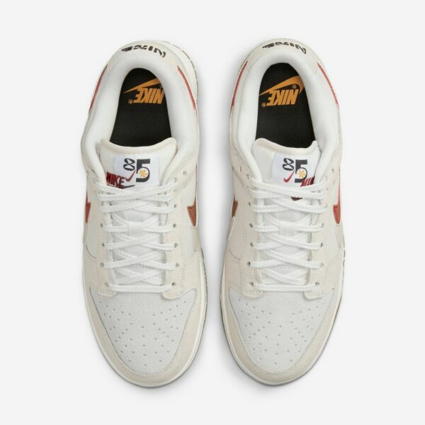 Nike Dunk Low SE 85 Double Swoosh "Sail Orange" (W) - Зображення 6