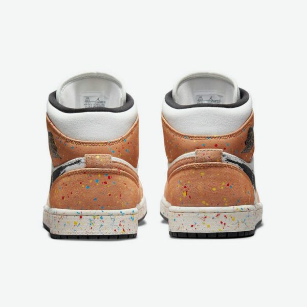 Air Jordan 1 Mid SE 'Brushstroke Paint Splatter' - Зображення 5
