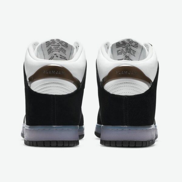 Slam Jam x Nike Dunk High 'Black' - Зображення 5