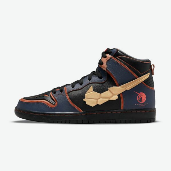 Gundam x Nike Dunk High SB 'Project Unicorn - Banshee Norn'