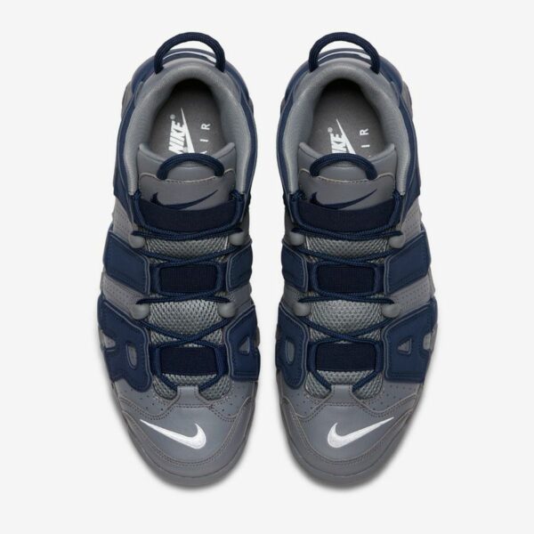 Nike Air More Uptempo Cool Grey Midnight Navy - Зображення 4