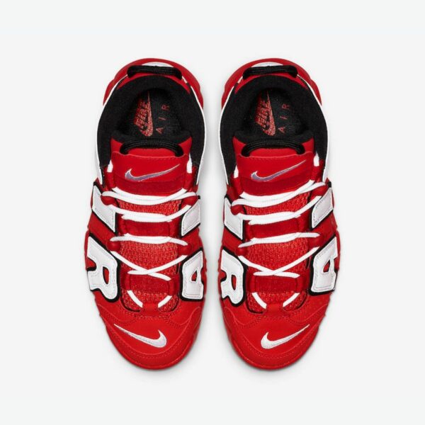 Nike Air More Uptempo University Red Black White - Зображення 6
