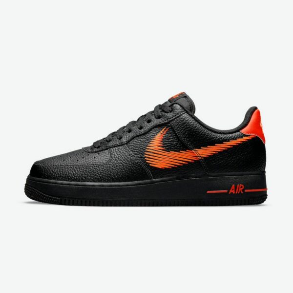 Nike Air Force 1 Low Zig Zag Black Orange