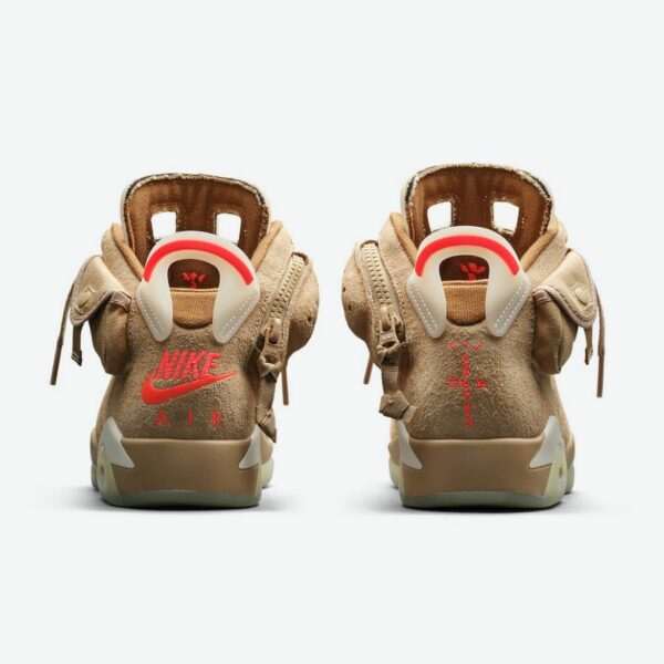 Travis Scott x Air Jordan 6 'British Khaki' - Зображення 5