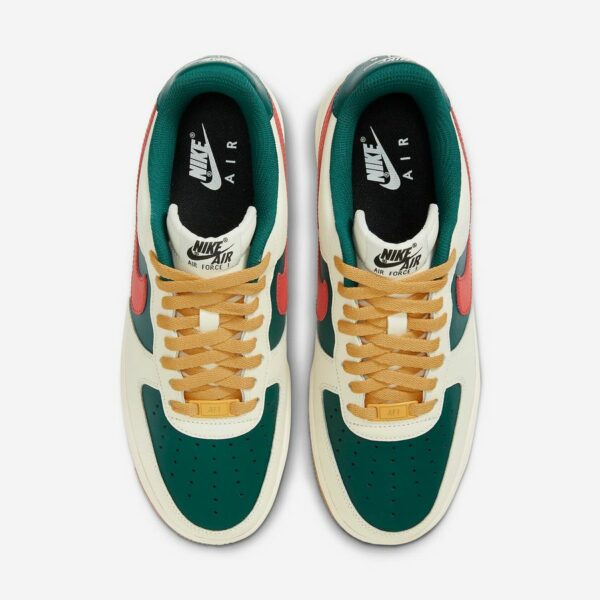 Nike Air Force 1 Low "Sail Green Red" - Зображення 4