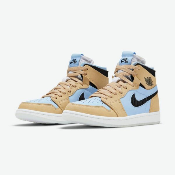 Air Jordan 1 High Zoom Comfort High 'Psychic Blue Sesame' (W) - Зображення 3