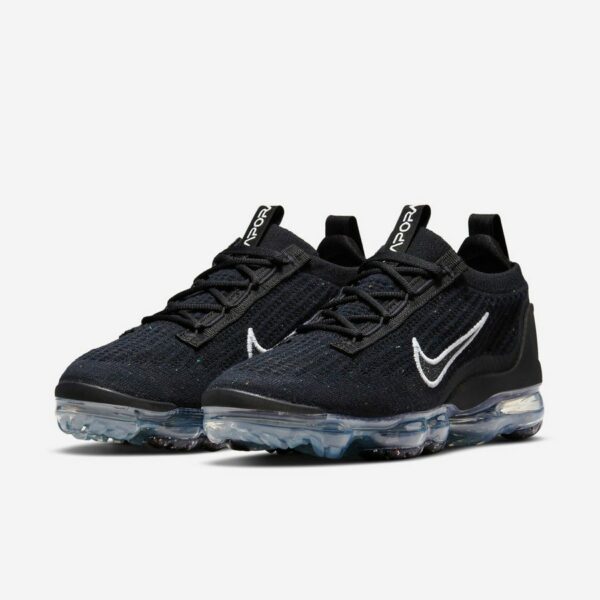Nike Vapormax Flyknit 2021 "Black Metallic Silver" - Зображення 5