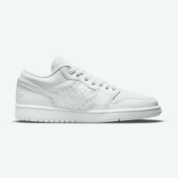 Air Jordan 1 Low Breathe 'Triple White' (W) - Зображення 2