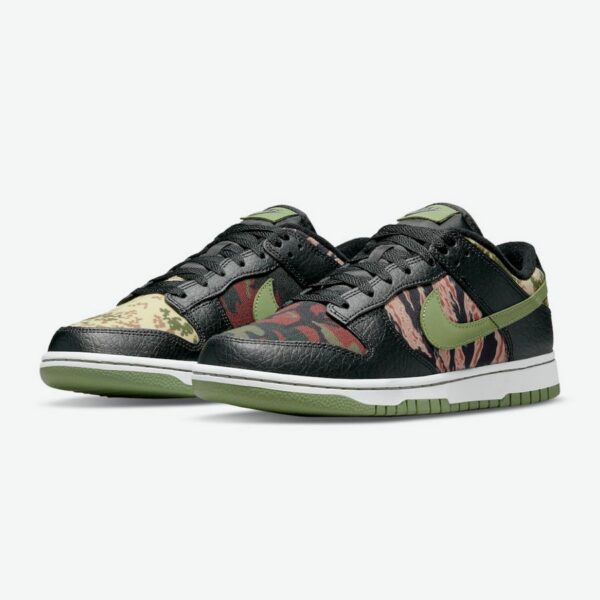 Nike Dunk Low SE 'Black Multi-Camo' - Зображення 3