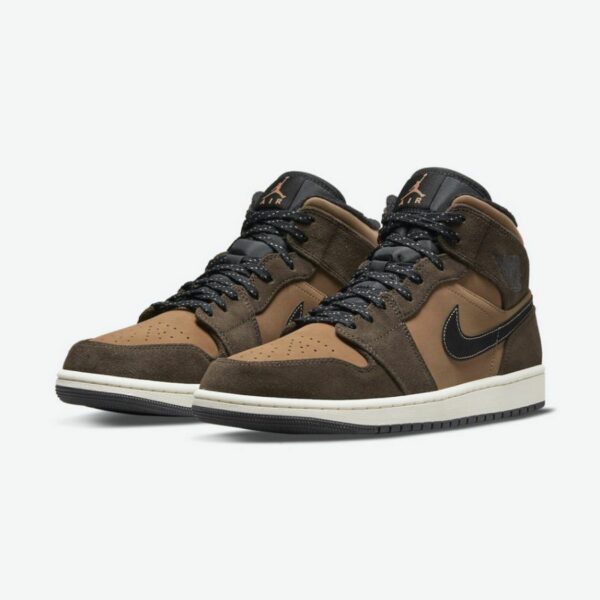 Air Jordan 1 Mid SE 'Dark Chocolate' - Зображення 3