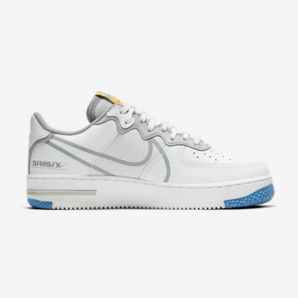 Nike Air Force 1 React «Smoke Grey Gold» - Зображення 2