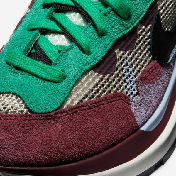 Nike x Sacai Vaporwaffle Villain Red Neptune Green - Зображення 8