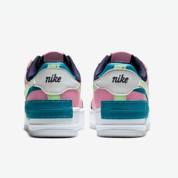Nike Air Force 1 Shadow "Barely Volt Oracle Aqua" - Зображення 5
