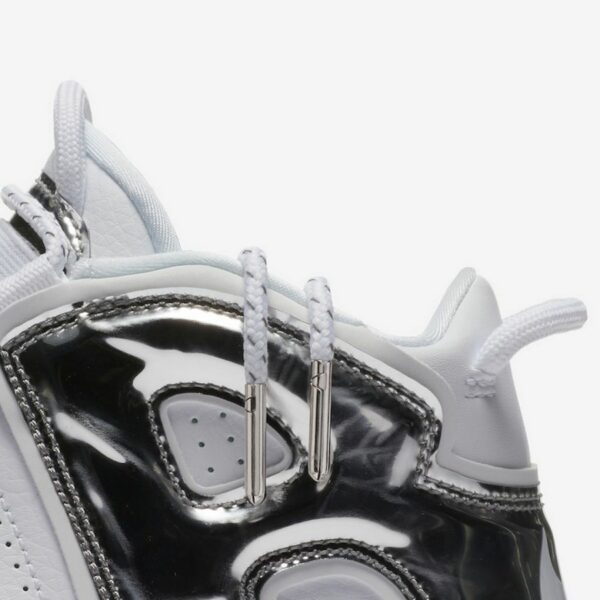 Nike Air More Uptempo Chrome White - Зображення 8