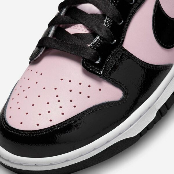 Nike Dunk Low "Black Patent Pink" (W) - Зображення 7