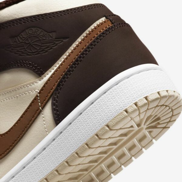 Air Jordan 1 Mid Fleece "Chocolate Covered" - Зображення 8