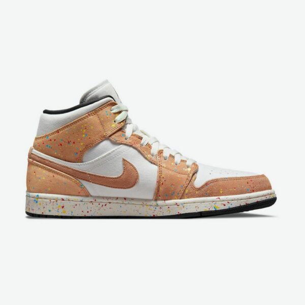 Air Jordan 1 Mid SE 'Brushstroke Paint Splatter' - Зображення 2