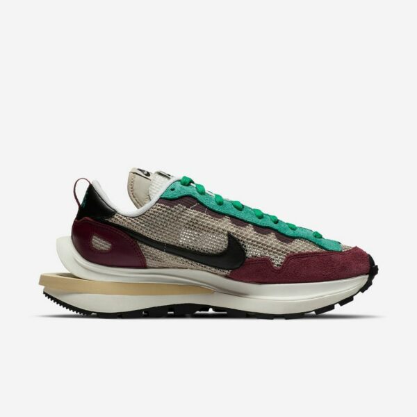 Nike x Sacai Vaporwaffle Villain Red Neptune Green - Зображення 3
