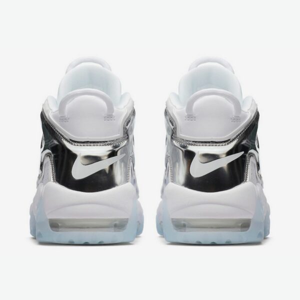 Nike Air More Uptempo Chrome White - Зображення 4