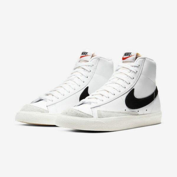Nike Blazer Mid ’77 White Black - Зображення 2