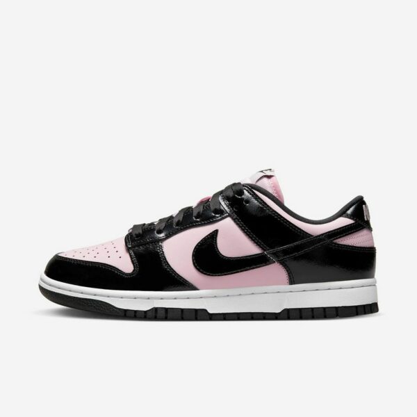 Nike Dunk Low "Black Patent Pink" (W)