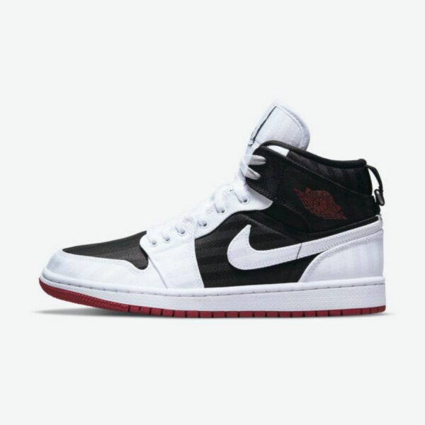Air Jordan 1 Mid SE Utility "White Black Gym Red" (W)