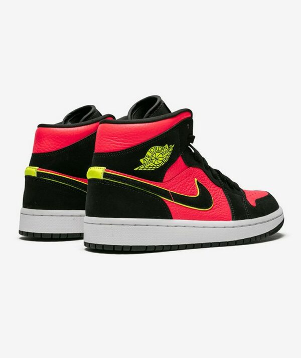 Air Jordan 1 Mid “Black Hot Punch” (W) - Зображення 3