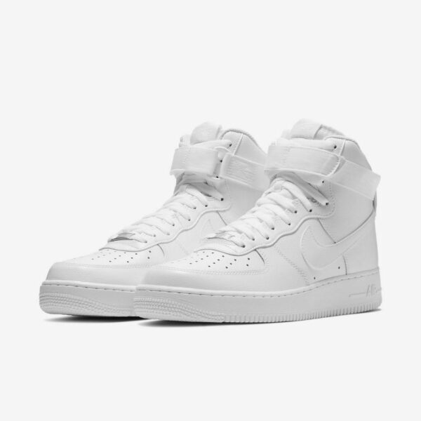 Nike Air Force 1 High ’07 Triple White - Зображення 5