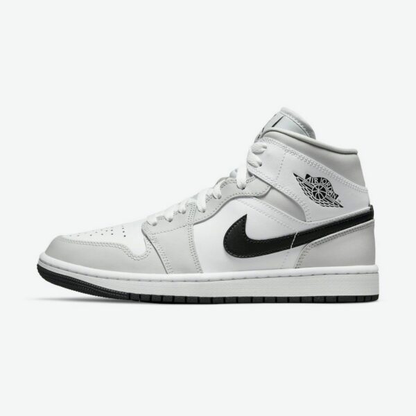 Air Jordan 1 Mid 'Light Smoke Gray' (W)