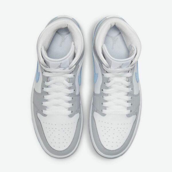 Air Jordan 1 Mid 'Wolf Grey Aluminum' (W) - Зображення 4
