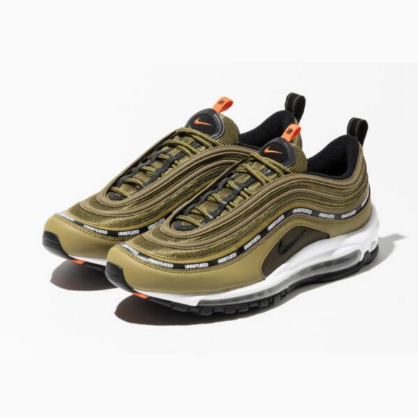 Undefeated x Nike Air Max 97 Black Militia Green - Зображення 2