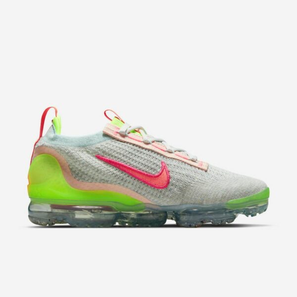 Nike Vapormax Flyknit 2021 "Grey Volt" (W) - Зображення 3